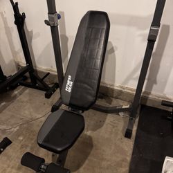 Fitness Gear Weight Bench + Rack
