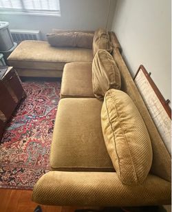 La-Z-Boy Green Sofa for Sale