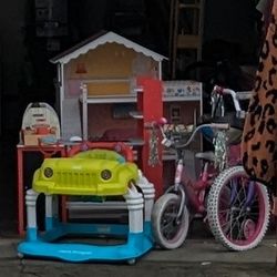 Doll House, Kids Toys, Bikes