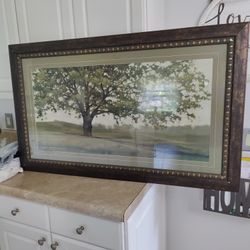 FALL TREE FRAMED ART PRINT 
