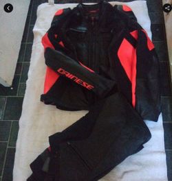 DAINESE MOTORCYCLE JACKET with pants