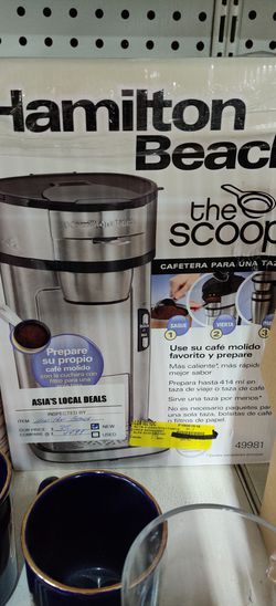 New 1 scoop coffee maker
