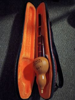 Hulusi or gourd flute