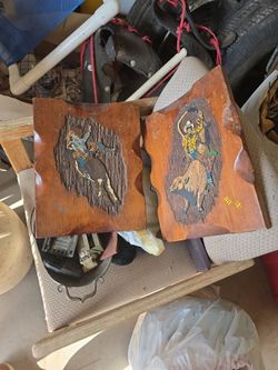 Rodeo carvings