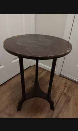 Cute End Side Table Stool - Round - Lightweight - Brown - Strong - Made In Taiwan