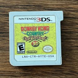 Donkey Kong Country Returns 3D for Nintendo 3DS Game