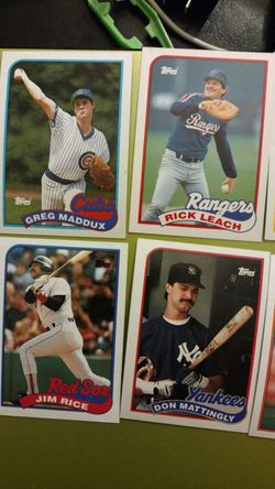 Baseball cards