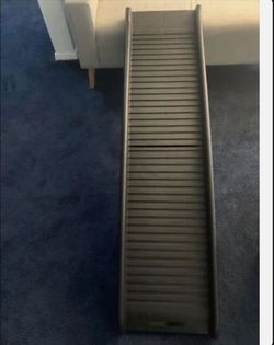 Pet Republic Black Foldable Plastic Pet Ramp