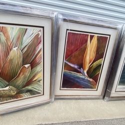 Carmen Lagos Original Watercolor Paintings Signed 2005-2006 $1000 each .   I get abandoned storage items regularly.  Ask about other items not listed 