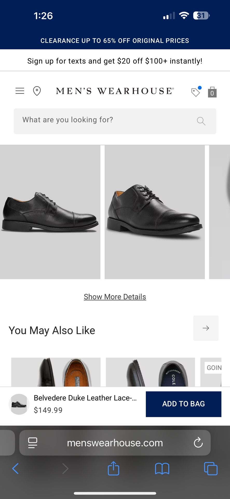 Men's Wearhouse Dress Shoes - joarbit.com