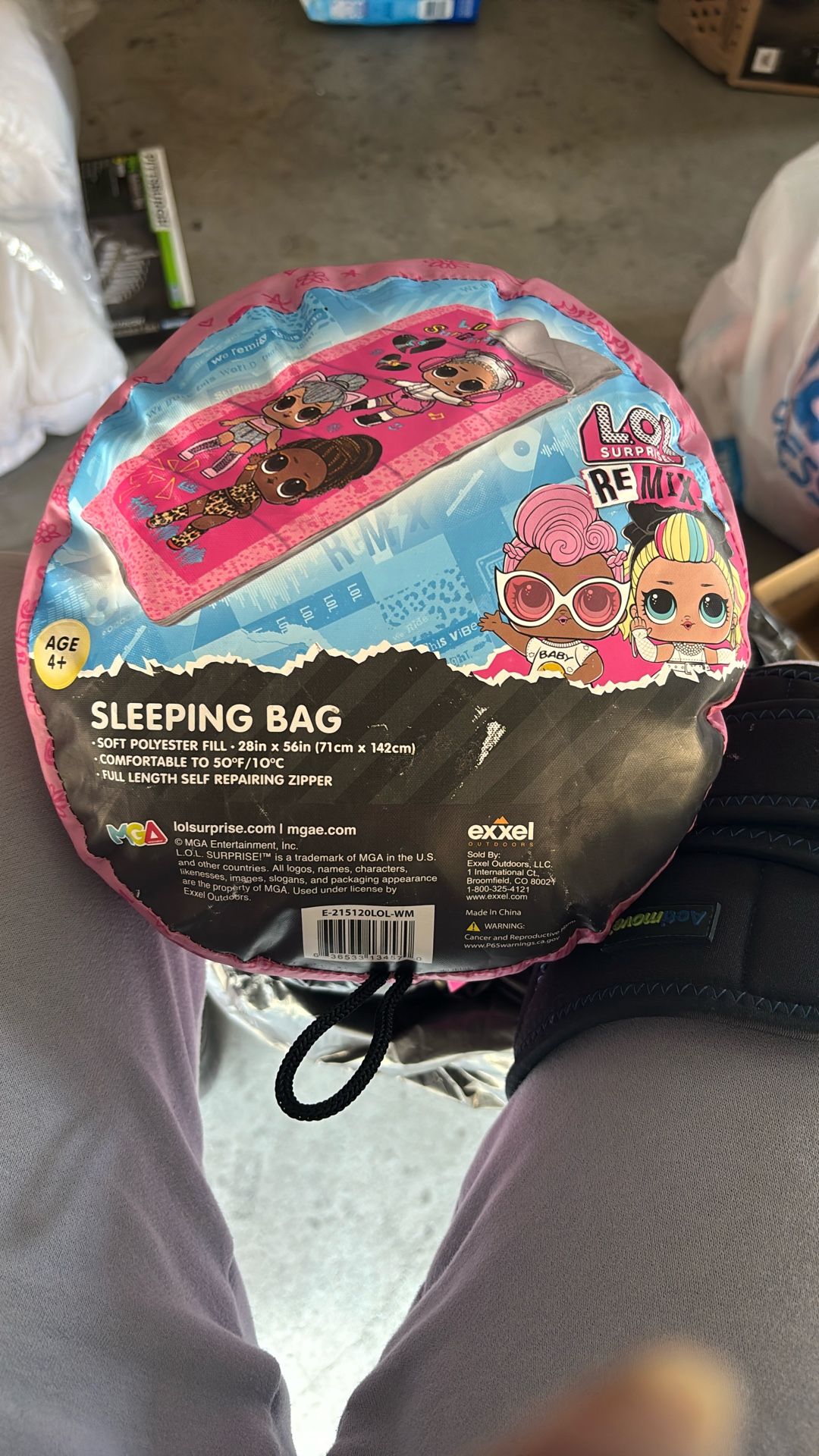 Girls LOL Surprise Sleeping Bag