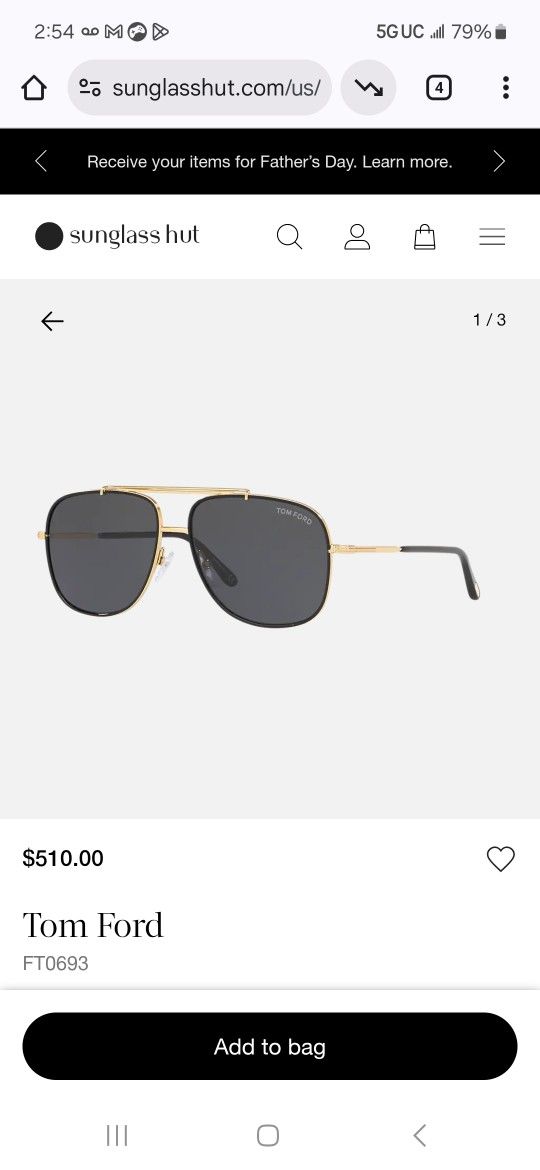 Tom Ford Designer Shades