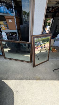 Wall mirrors and picture frame