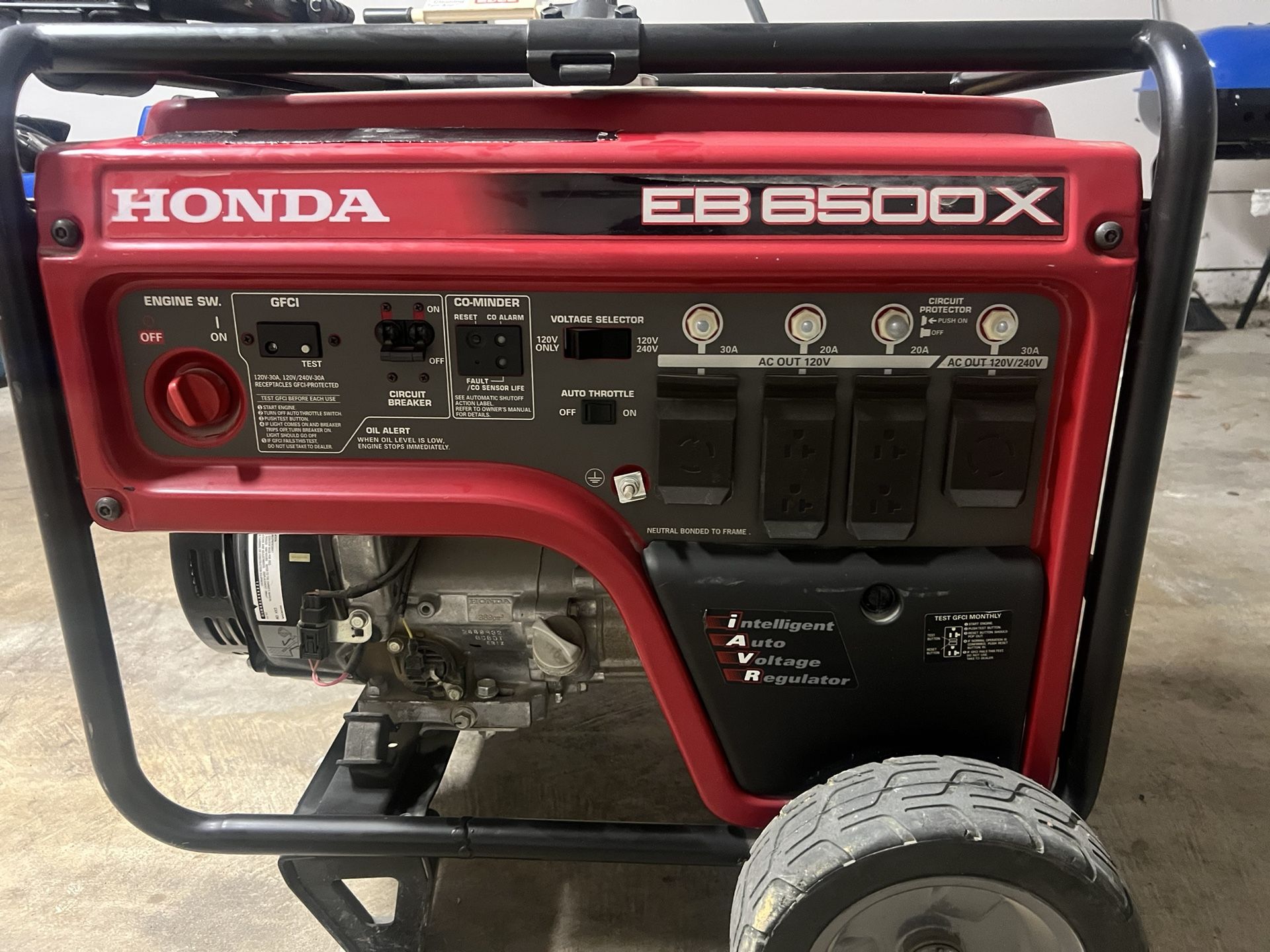 Honda 6500 Watt Generator