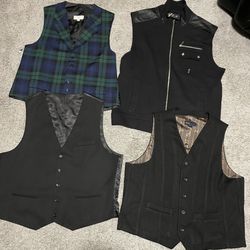 Men’s Vests (priced separately)