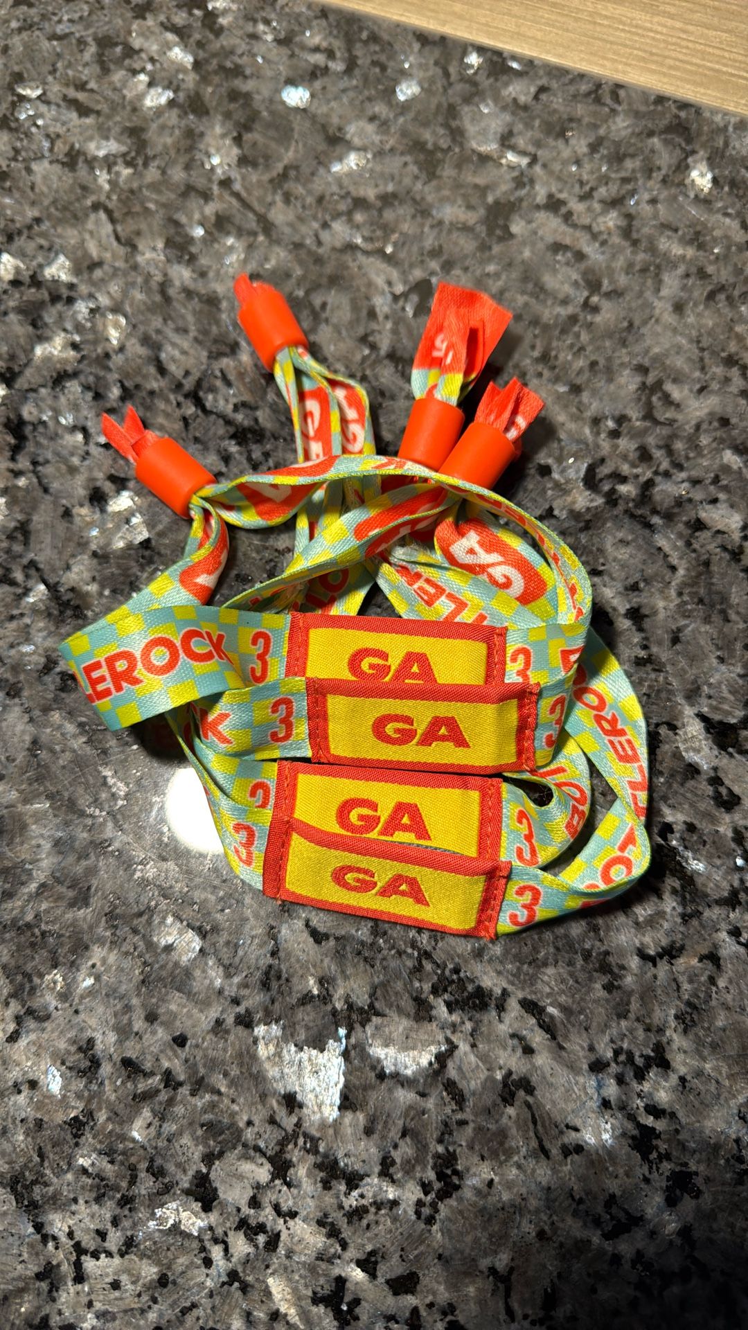 Bottleneck Sunday Wristband GA And VIP