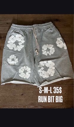 Denim tear shorts