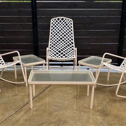 Vintage Brown Jordan Tamiami patio furniture