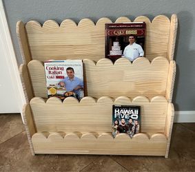 (NEW) 30” Wide 3 Tier Kids Bookshelf