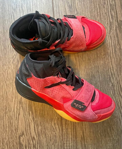 Zion shoes sz 8.5 with Red Bennie ❤️