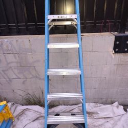 Werner 6" Ft Fiberglass Latter