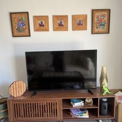 MCM Tv Stand/credenza With Shelves