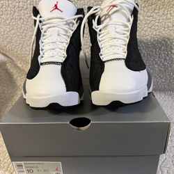 Jordan  13 black flint size 10