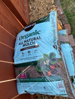6 bags of organic mulch