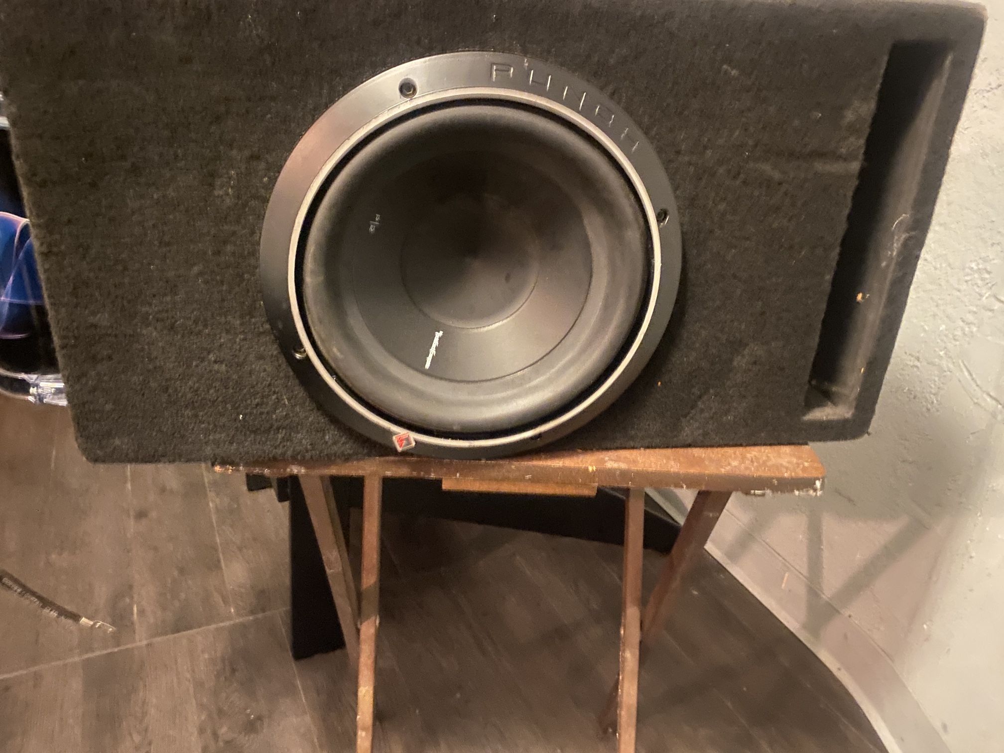Rockford Fosgate 10" P2 Subwoofer With Amp And Capacitor
