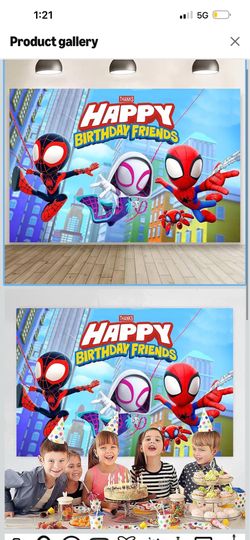 Spidey and friends party