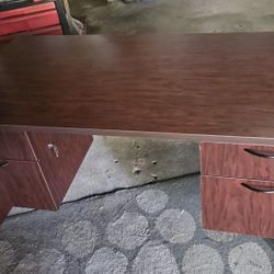 Wooden Executive Desk 