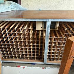 Premium Refrigerated Wine Credenza - 200+ Bottle Capacity 