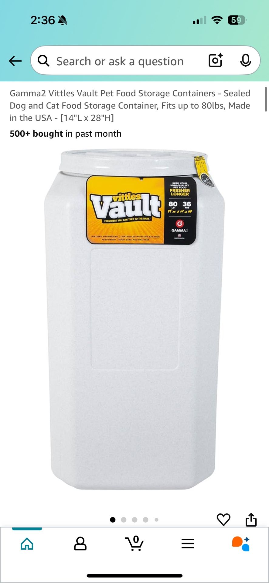 Vito Vault 80#