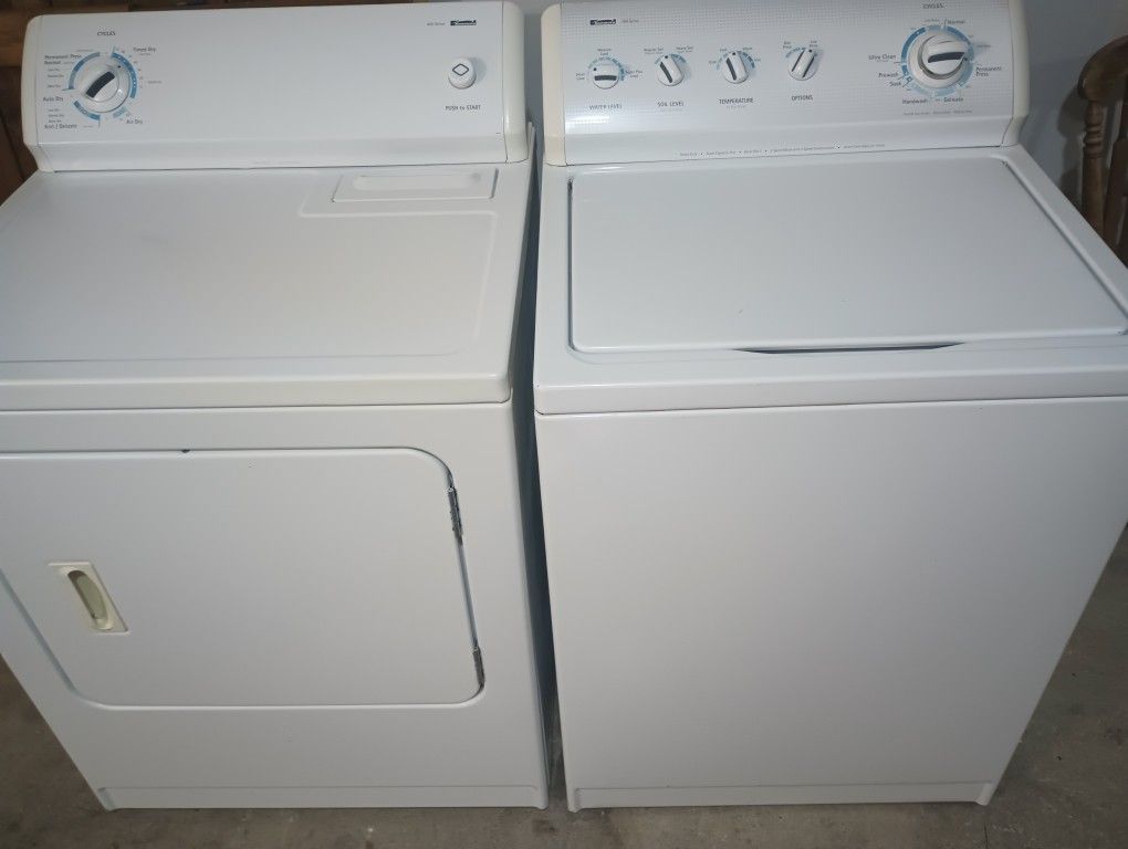 Kenmore Washer And Dryer
