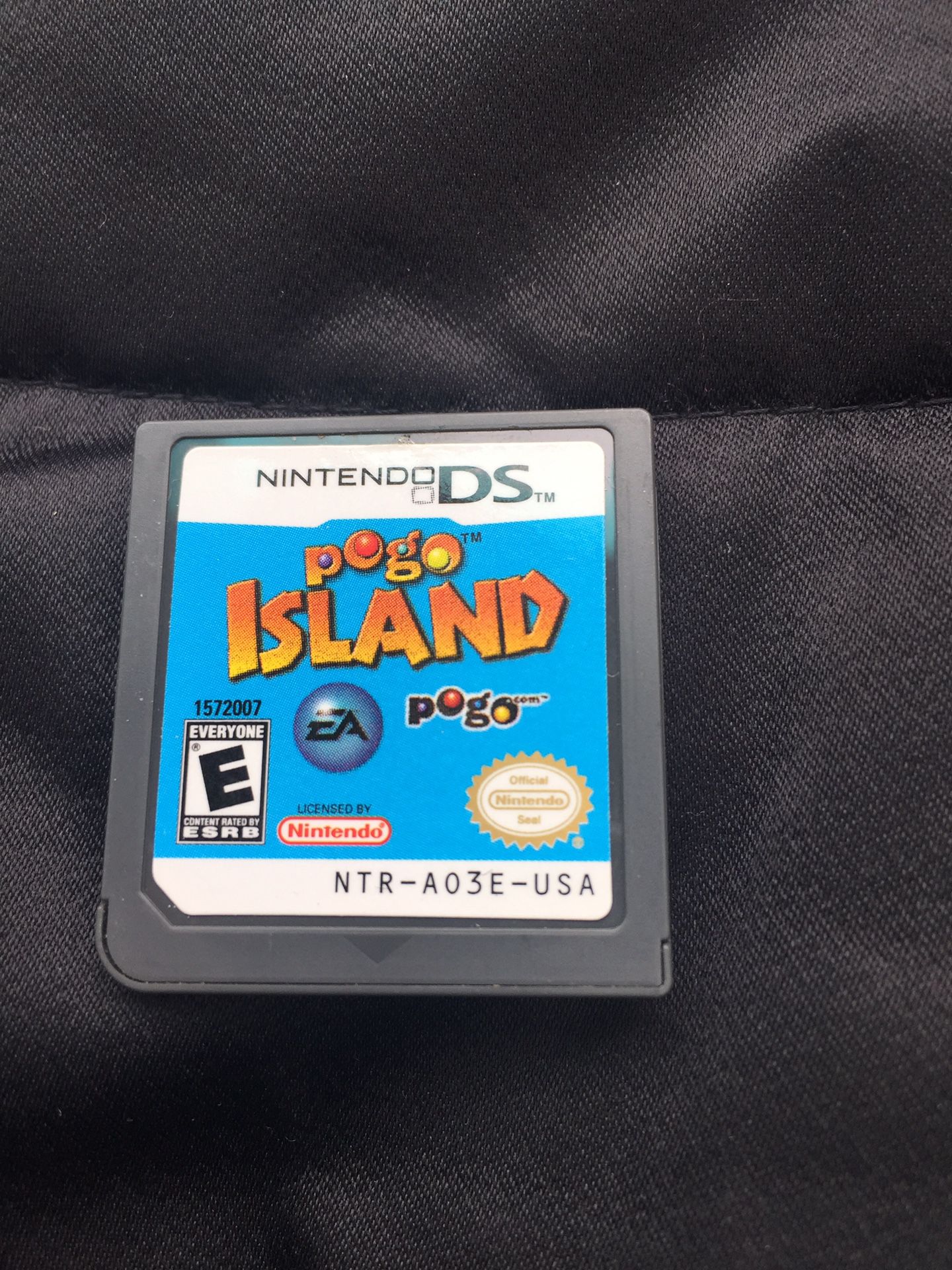 Nintendo dsi ds video game cartridge Pogo Island