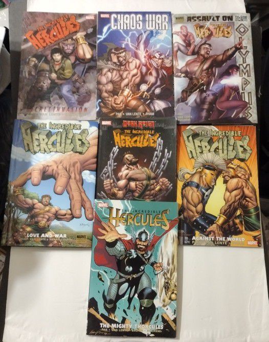 INCREDIBLE HERCULES HC  Marvel Premiere Classic lot
Very good condition 

