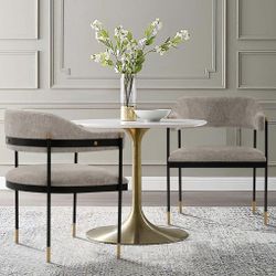 MANHATTAN COMFORT CHAIR IN STONE