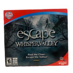 Escape Whisper Valley PopCap 2010 PC CD Rom Game