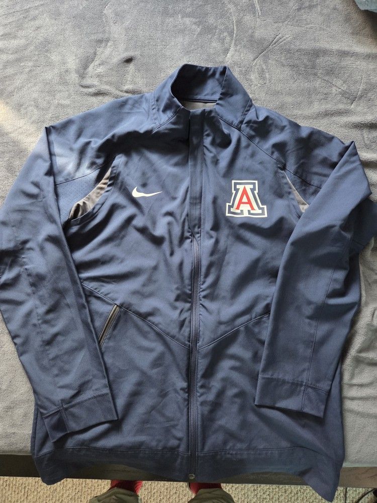 University Of Arizona Nike Dri-Fit Zipup Jacket