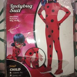 Ladybug Suit. Costume. Size 8-10 Girl.