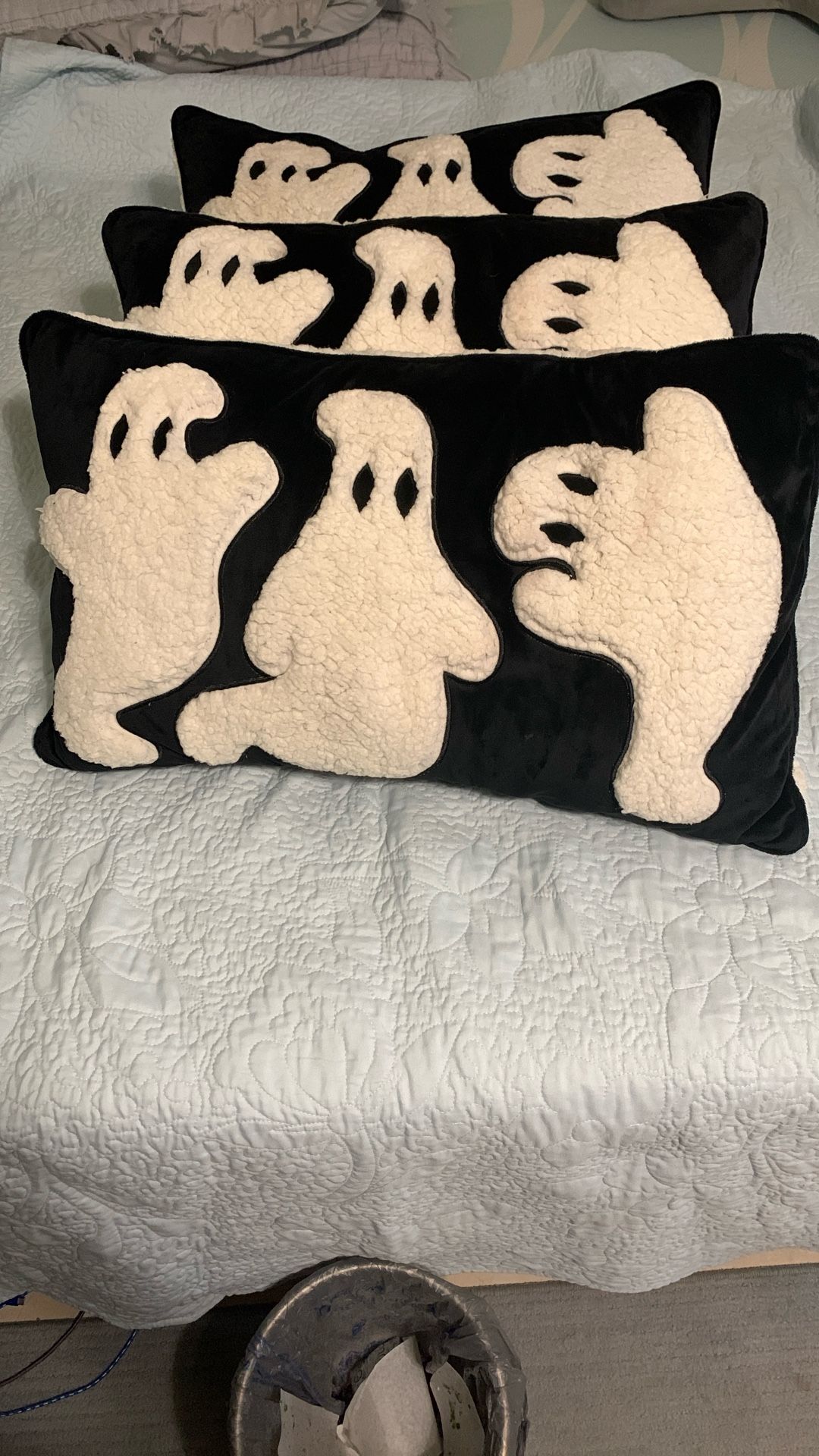 Pottery Barn Halloween Ghost Pillows