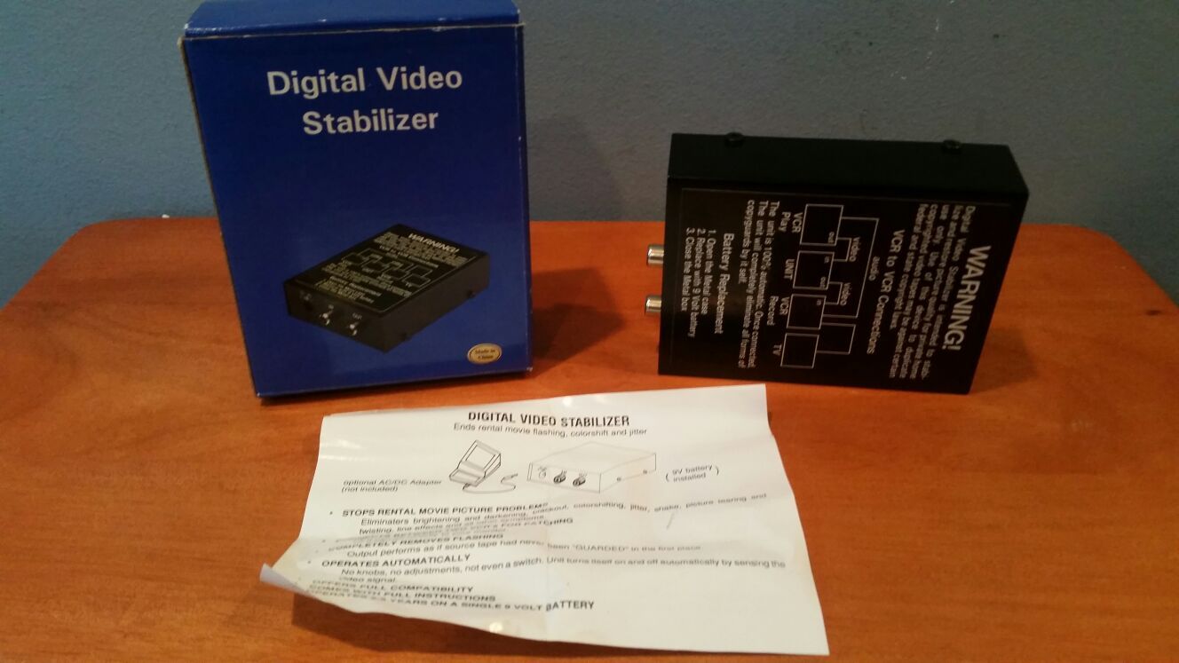 Digital Video Stabilizer RXII VCR to VCR