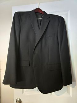 Mens black suit size 44 Reg