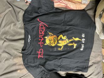 Ed Hardy Black Graphic T-Shirt