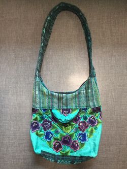 Beautiful Lined Embroider Bag