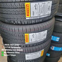 215/55R17 Pirelli Pzero All Season Set of Tires Installed and Balanced Set de Llantas Nuevas Instaladas y Balanceadas