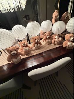 BEAR THEMED PARTY, BABY SHOWER, KID BIRTHDAY - all the decor!