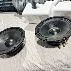 Pair of 8” speakers subs