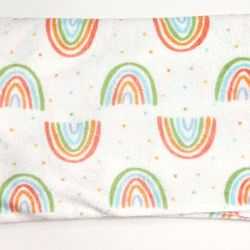 Rainbow Blanket Size: 49" X 66"