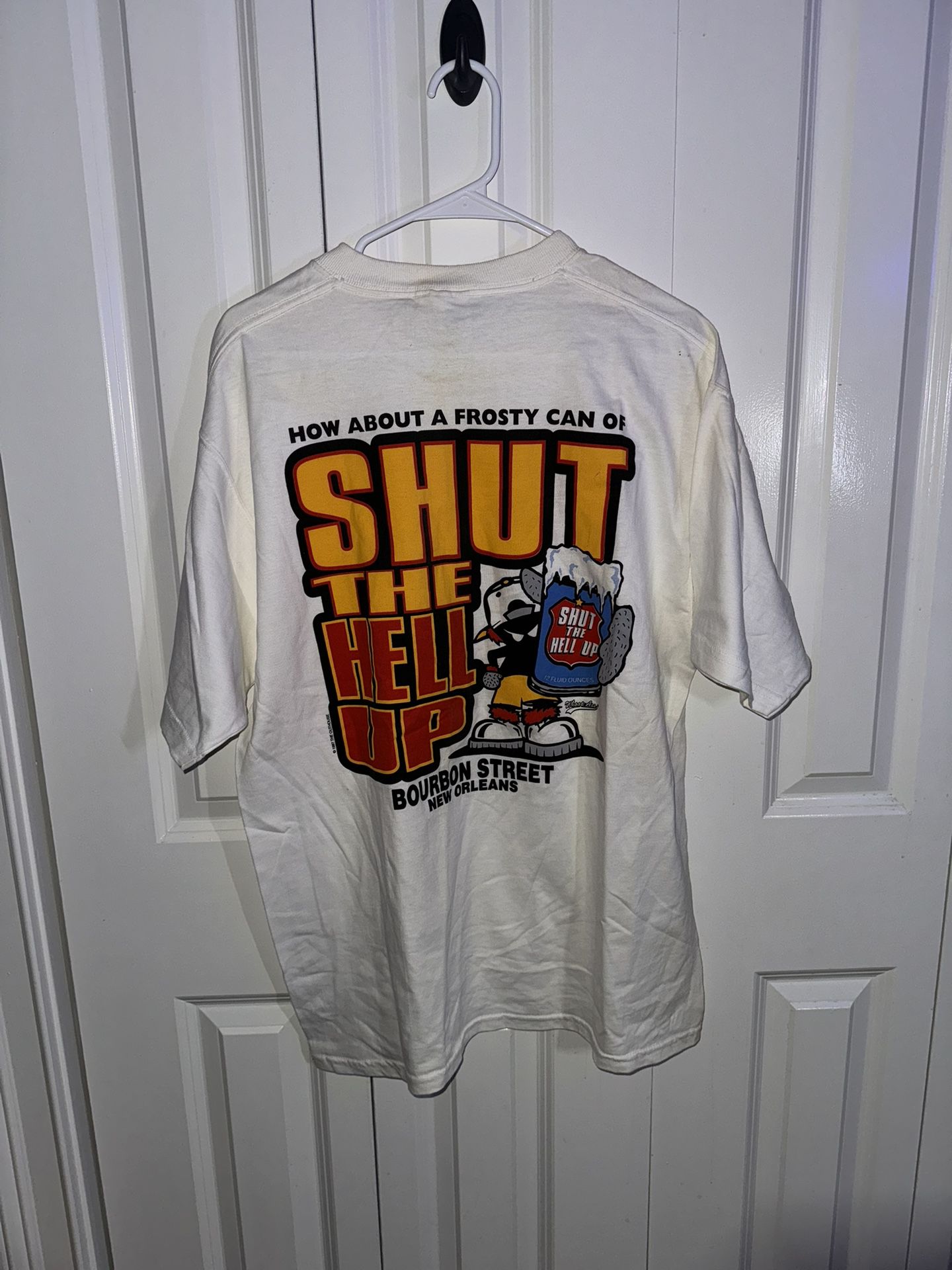 Vintage 1997 Outside Udamon Whoop Ass Funny Humor Sports tee shirt